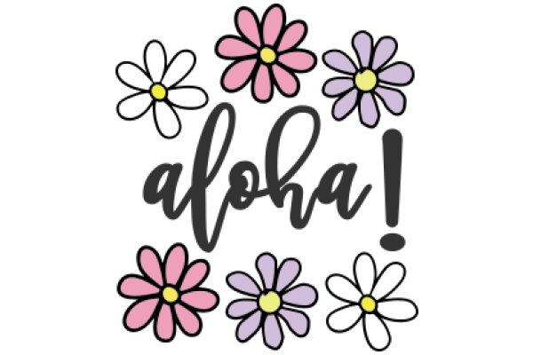 Aloha! A Collection of Colorful Flower Illustrations