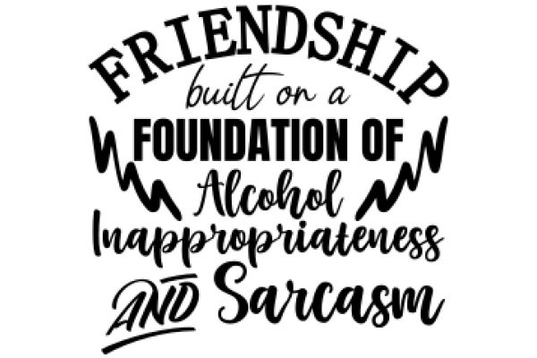 Friendship: The Foundation of Alcohol Appreciation and Sarcastic Humor