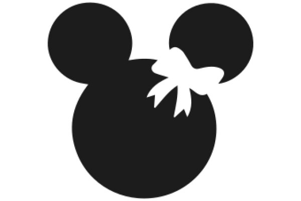 Simplistic Mickey Mouse Logo