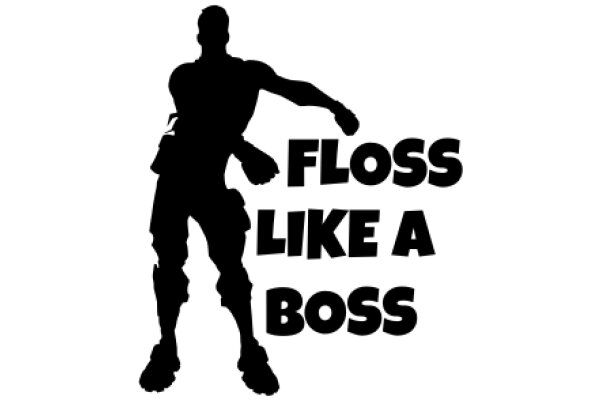 Floss Like a Boss: A Silhouette of a Dancer