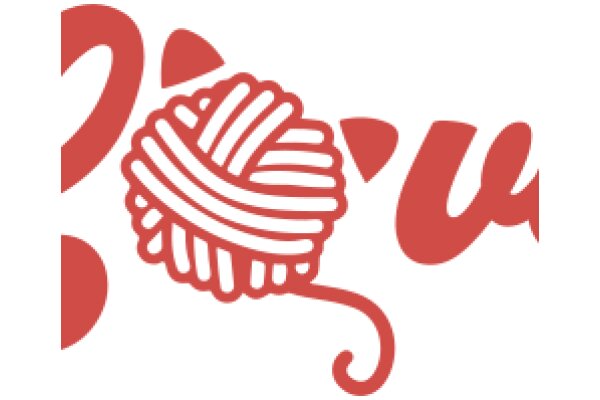 A Red and White Logo for a Yarn Brand