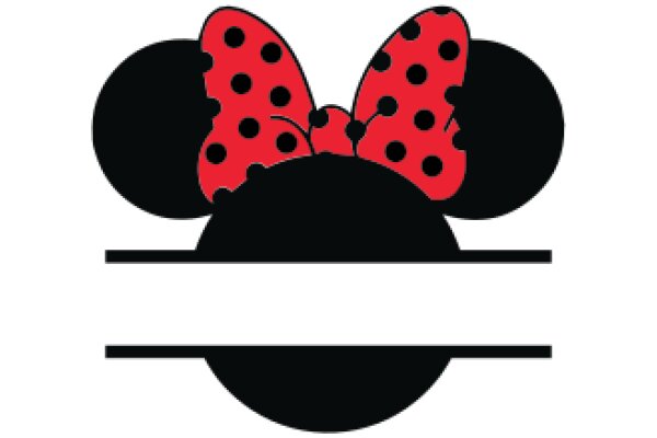 Minimalist Mickey Mouse Logo