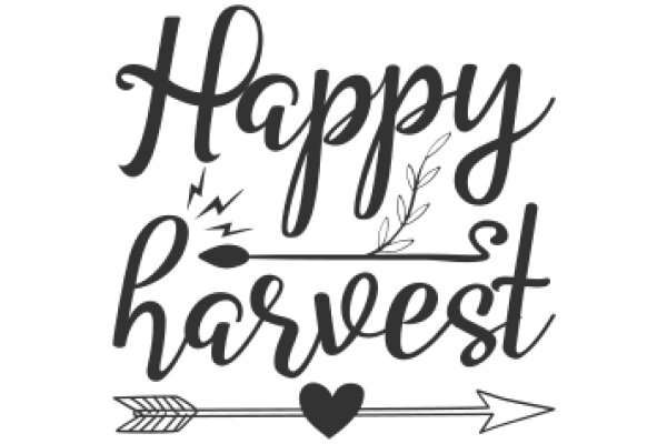 Happy Harvest: A Seasonal Greeting with a Touch of Love