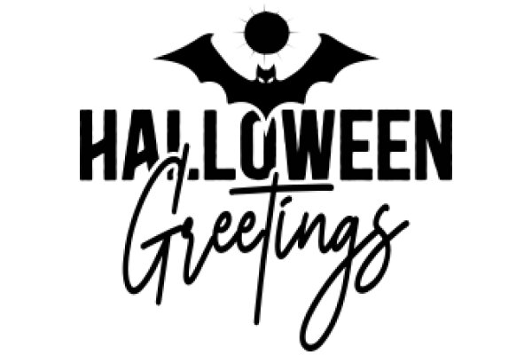 Halloween Greetings: A Festive Logo for the Season