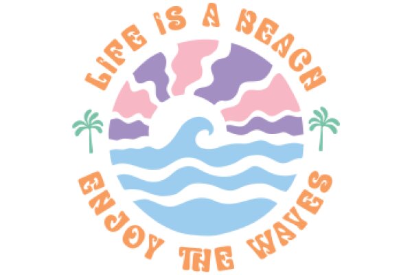 Enjoy the Waves at the Beach: A Life-Affirming Slogan