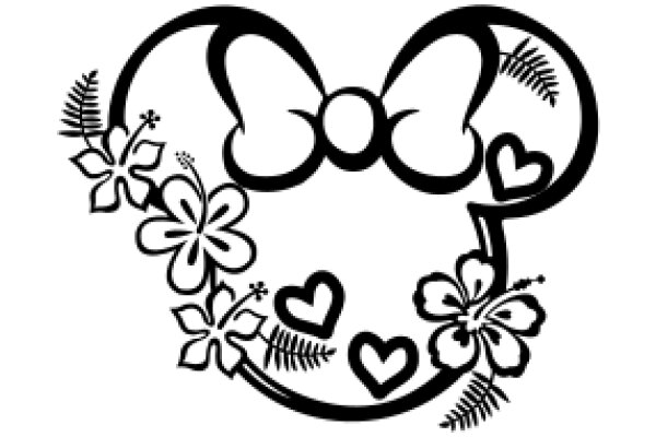 Whimsical Floral and Heart Design