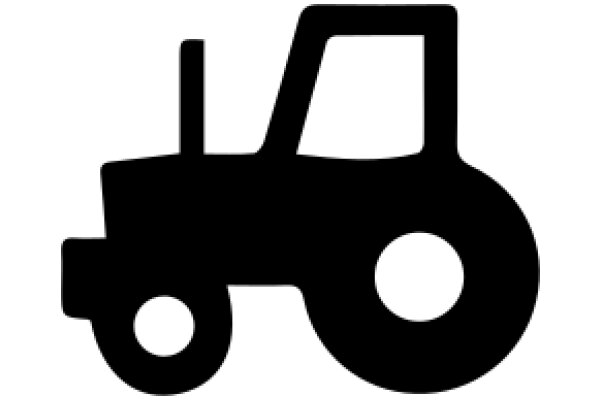 Simplistic Icon of a Tractor