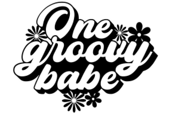 Stylized Logo with Flower Accents and the Text 'One Groovy Babe'.