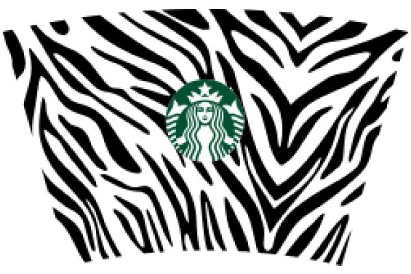 Zebra Print with Starbucks Logo