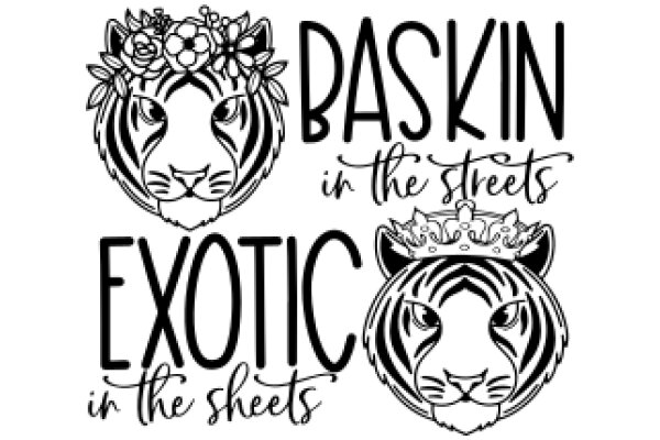 Elegant Poster: Exotic in the Sheets, Baskin in the Streets