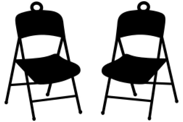 A Pair of Empty Folding Chairs