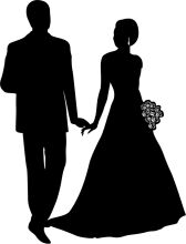 A Silhouette of Love: A Couple's Journey in Black and White