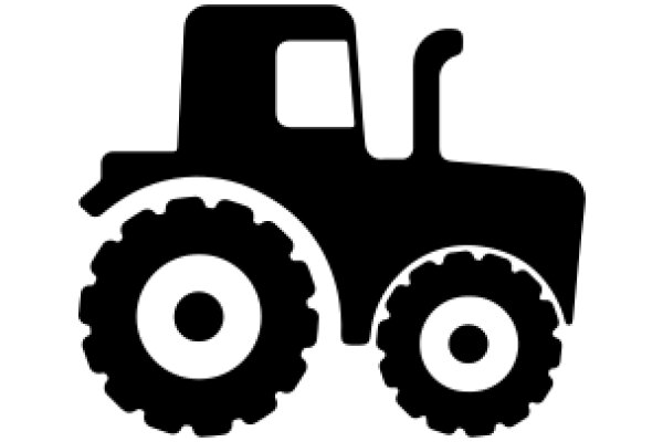 Simplistic Icon of a Tractor