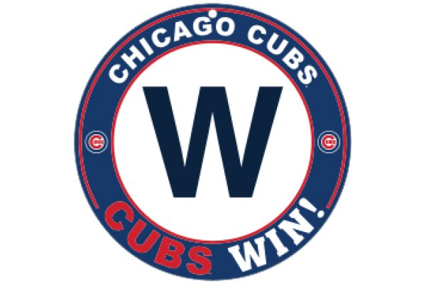 Cubs Win! Celebrating the Victory with a Chicago Cubs Logo