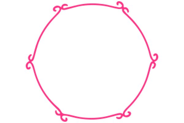 Pink Swirl Design: A Simple yet Elegant Decoration