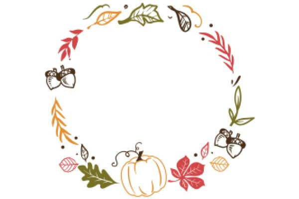 Autumnal Wreath: A Seasonal Decoration