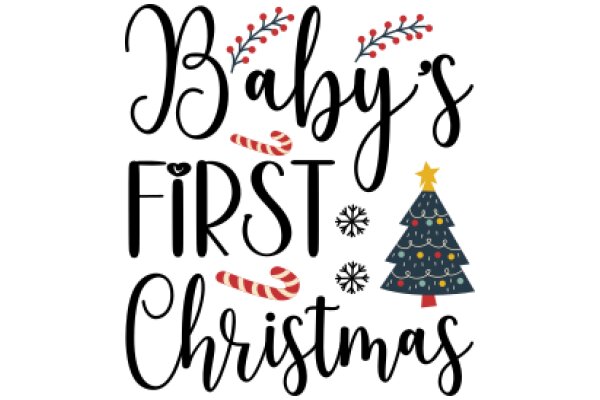 Baby's First Christmas: A Festive Greeting