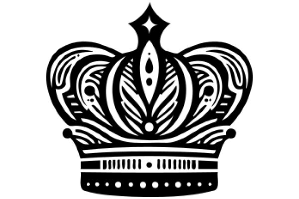 Stylized Crown with Intricate Design