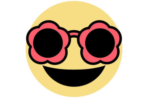 Emotional Expression through Iconography: The Smiley Face with Pink Sunglasses