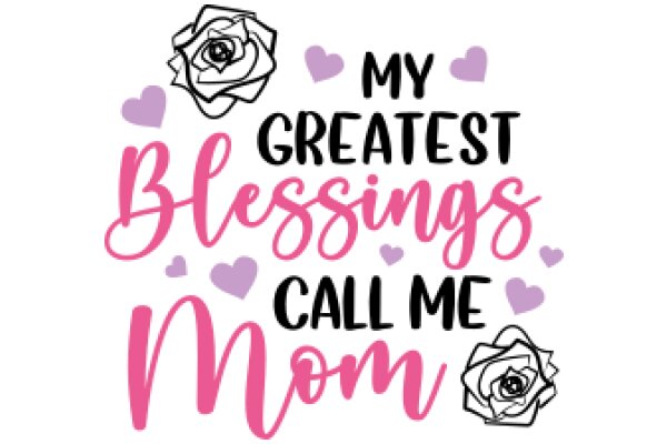 My Greatest Blessings: A Mother's Affectionate Words