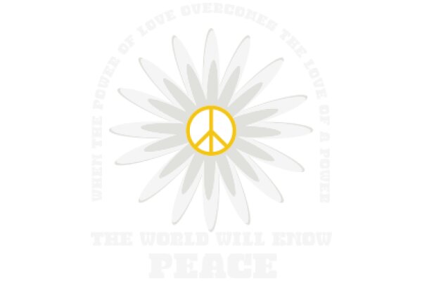 The Power of Love and Peace: A Symbolic Emblem