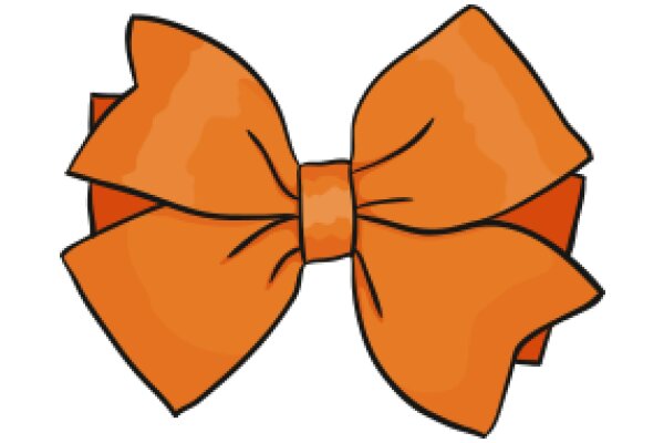 Vibrant Orange Bow Tie: A Stylish Accessory