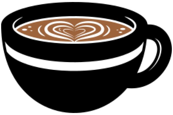 A Warm Cup of Coffee with a Heart-Shaped Design