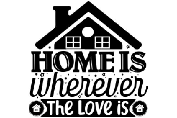 Home Is Where the Love Is: A Playful and Heartwarming Affirmation