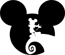 Mickey Mouse and Friends: A Classic Silhouette