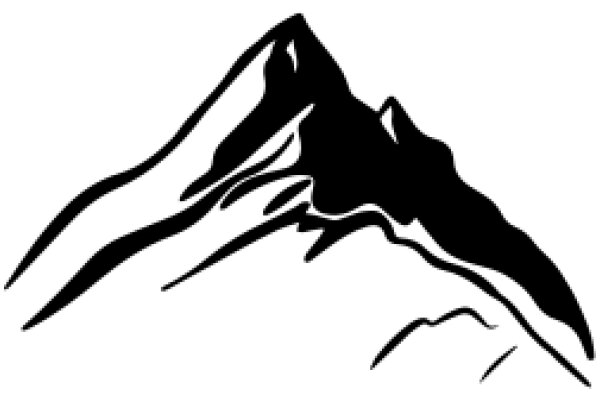 Silhouette of a Mountain