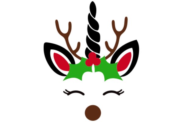 Holiday Cheer: A Festive Reindeer Design