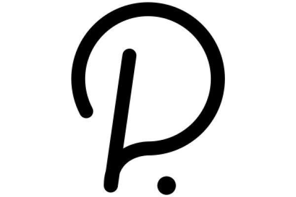 Puzzling Pixel Art: A Close-up View of a Stylized Letter 'P'