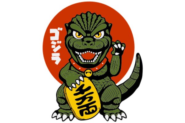 Vintage Japanese Godzilla Logo