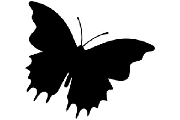 Silhouette of a Butterfly: A Symbol of Transformation and Beauty