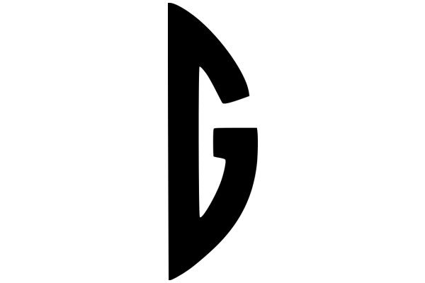 Stylized Letter 'G' in