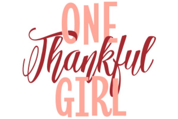 One Thankful Girl