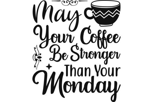 Coffee and Strength: A Daily Affirmation for a Motivated Monday