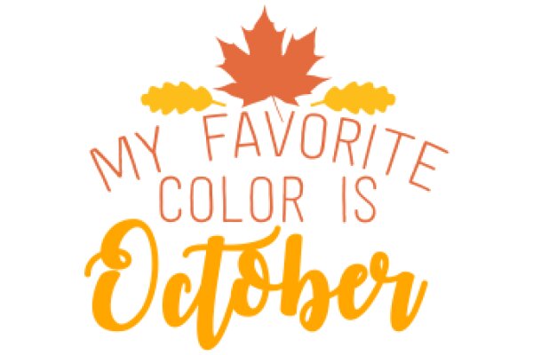 Celebrating Autumn: My Favorite Color is October