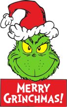 Merry Grinchmas! A Festive Greeting from the Grinch.