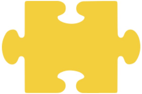 Simplistic Yellow Puzzle Piece