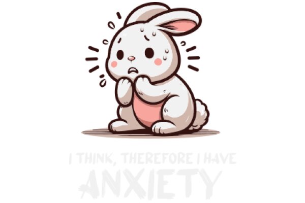 Anxiety-Ridden Bunny: A Comic Illustration of Overthinking