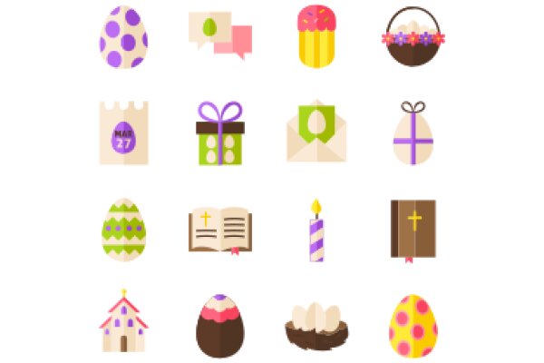 A Collection of Easter-Themed Icons