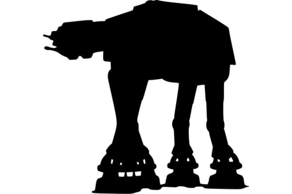 The Silhouette of a Star Wars AT-AT: A Classic Icon in