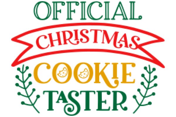 Official Christmas Cookie Taster