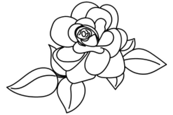 Floral Line Art