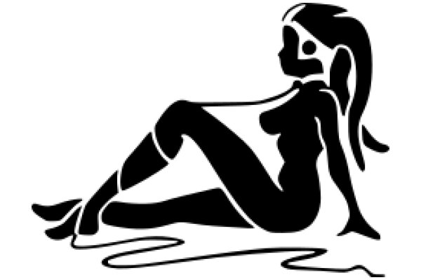 Silhouette of a Woman in a Stylish Pose