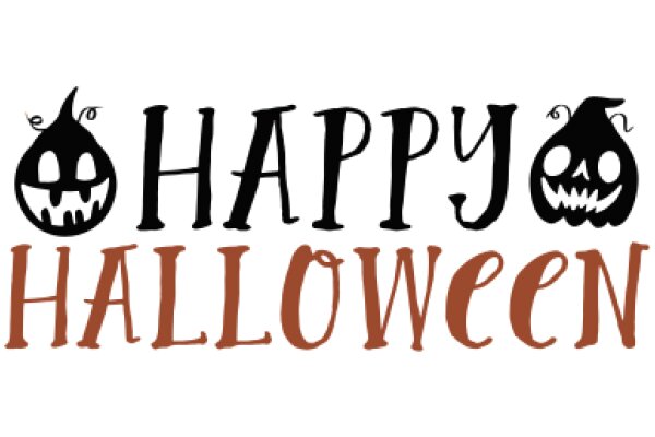 Happy Halloween: A Festive Greeting with a Spooky Twist