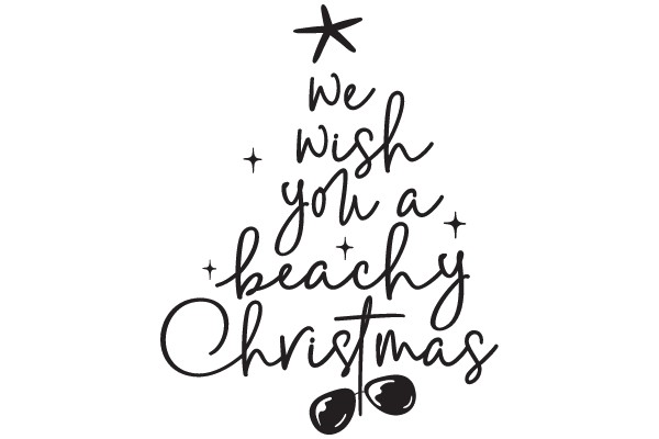 Wishing You a Beachy Christmas: A Festive Greeting from the Ocean