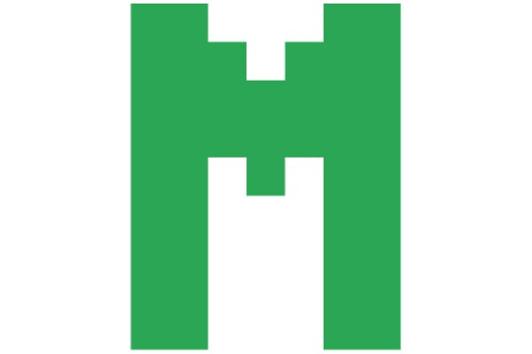 Simplistic Green Block Logo