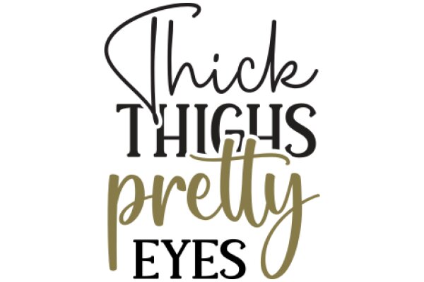 Thick Thighs Pretty Eyes: A Celebration of Body Positivity and Self-Love